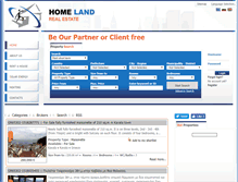Tablet Screenshot of home-land.gr